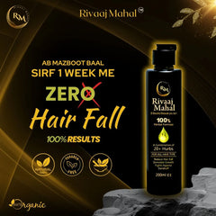 Miracle Hair Oil – 100% Herbal Formula for Hair Growth & Hair Fall Control